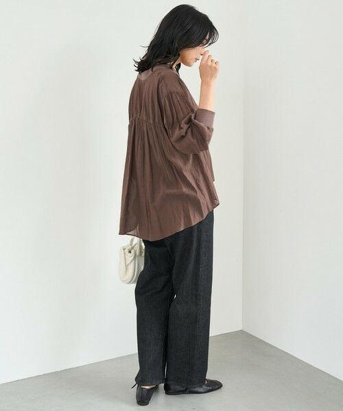 UNFILO / アンフィーロ シャツ・ブラウス | シアーシャツ カーディガン | 詳細7