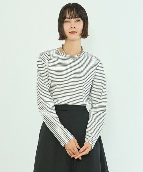 UNFILO / アンフィーロ カットソー | コットンスムース レイヤードインナー | 詳細11