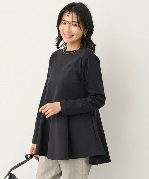 UNFILO / アンフィーロ カットソー | ペプラムコンビ ロンT | 詳細4