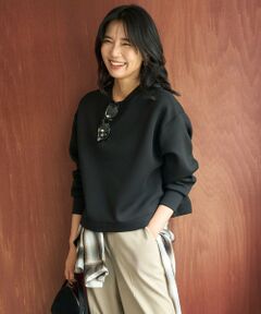 UNFILO / アンフィーロ パーカー | 【2WAY】BEAUTY FORM JERSEY ハーフZIP プルオーバー