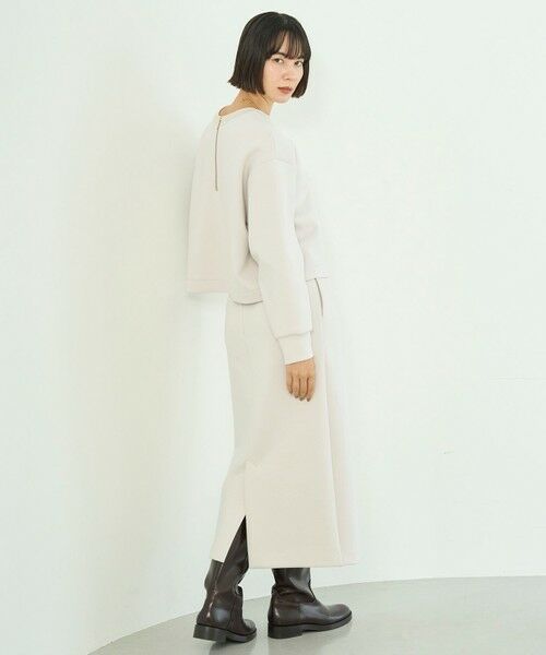 UNFILO / アンフィーロ パーカー | 【2WAY】BEAUTY FORM JERSEY ハーフZIP プルオーバー | 詳細5