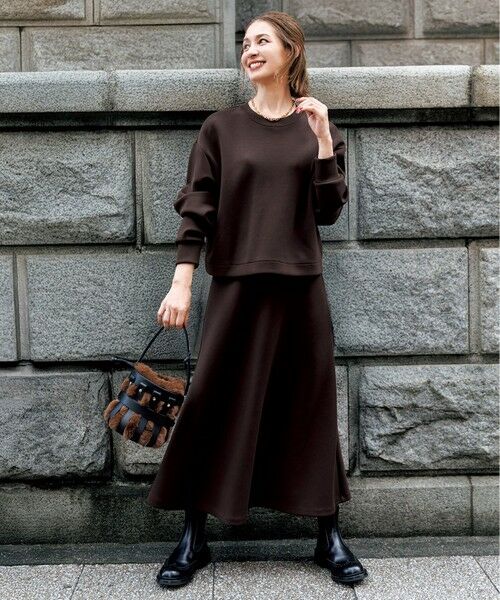 UNFILO / アンフィーロ パーカー | 【2WAY】BEAUTY FORM JERSEY ハーフZIP プルオーバー | 詳細23