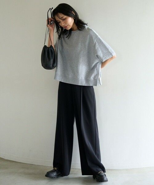 UNFILO / アンフィーロ スウェット | ライトウェイト サイドZIPスウェット | 詳細2