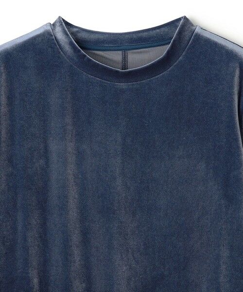 UNFILO / アンフィーロ カットソー | ストレッチ ベロアTシャツ | 詳細6