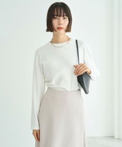UNFILO / アンフィーロ カットソー | コットンスムース レイヤードインナー