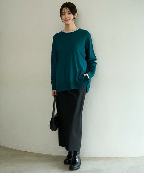 UNFILO / アンフィーロ カットソー | コットンスムース レイヤードインナー | 詳細15