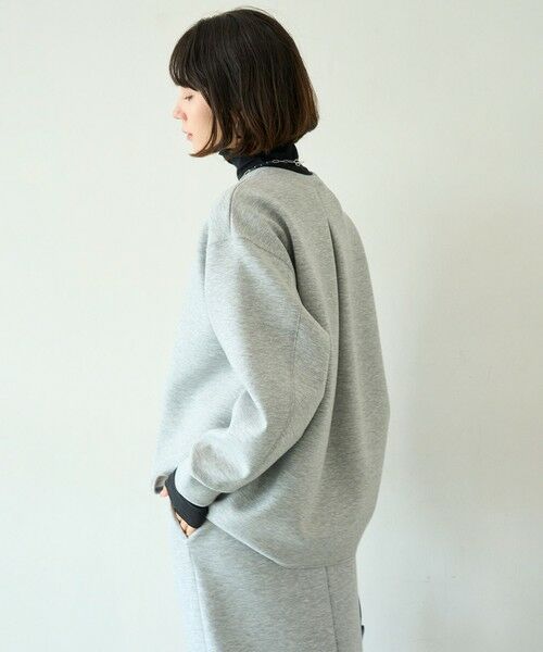 UNFILO / アンフィーロ スウェット | BEAUTY FORM JERSEY バックフォルム プルオーバー | 詳細4
