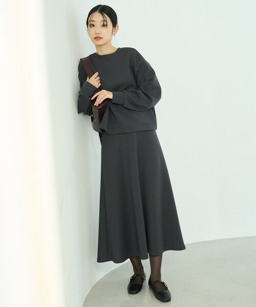 UNFILO / アンフィーロ スウェット | 【2WAY】BEAUTY FORM JERSEY ハーフZIP プルオーバー | 詳細17