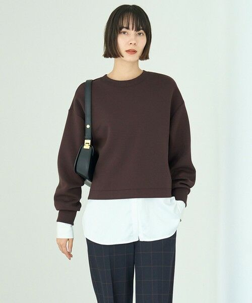 UNFILO / アンフィーロ スウェット | 【2WAY】BEAUTY FORM JERSEY ハーフZIP プルオーバー | 詳細25