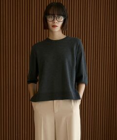 UNFILO / アンフィーロ ニット・セーター | マイビューティニット ハーフスリーブ