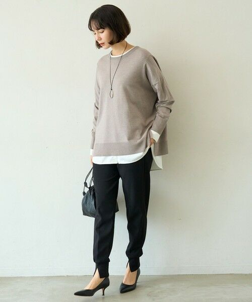 UNFILO / アンフィーロ ニット・セーター | マイビューティニット ワイドクルーネック | 詳細3