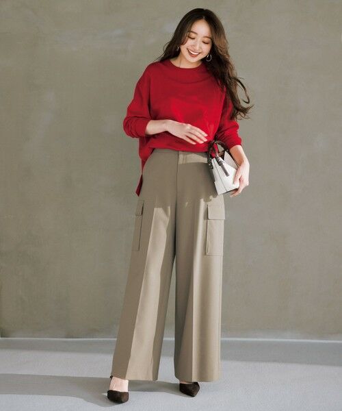 UNFILO / アンフィーロ ニット・セーター | マイビューティニット ワイドクルーネック | 詳細5