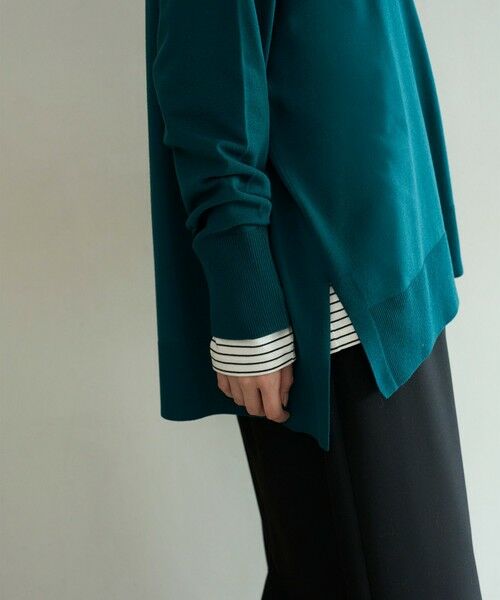 UNFILO / アンフィーロ ニット・セーター | マイビューティニット ワイドクルーネック | 詳細11