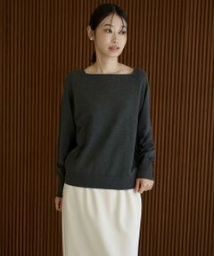 UNFILO / アンフィーロ ニット・セーター | マイビューティニット スクエアネック