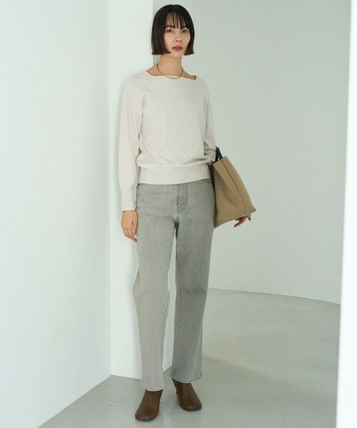 UNFILO / アンフィーロ ニット・セーター | マイビューティニット スクエアネック | 詳細2