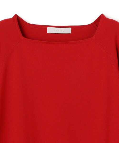 UNFILO / アンフィーロ ニット・セーター | マイビューティニット スクエアネック | 詳細6