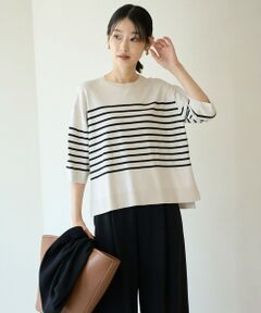 UNFILO / アンフィーロ ニット・セーター | マイビューティニット ハーフスリーブ