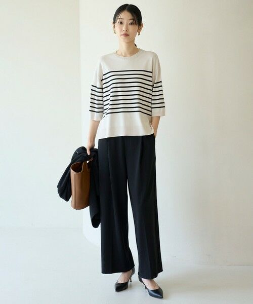 UNFILO / アンフィーロ ニット・セーター | マイビューティニット ハーフスリーブ | 詳細9