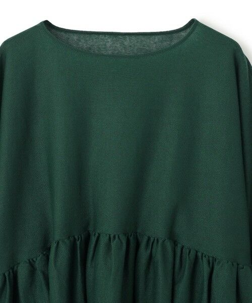 UNFILO / アンフィーロ ニット・セーター | シアー ペプラムニット | 詳細2