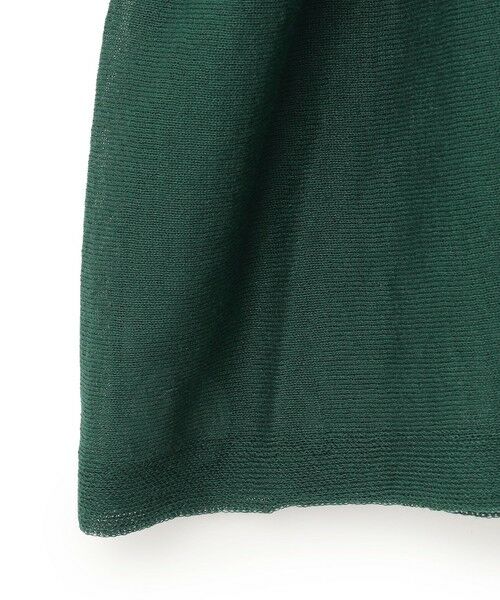 UNFILO / アンフィーロ ニット・セーター | シアー ペプラムニット | 詳細4