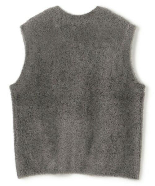 UNFILO / アンフィーロ ベスト | ナイロンシャギー カーディガン ベスト | 詳細7