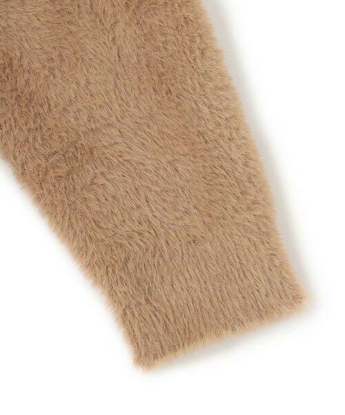 UNFILO / アンフィーロ カーディガン・ボレロ | ナイロンシャギー Vネックカーディガン | 詳細7