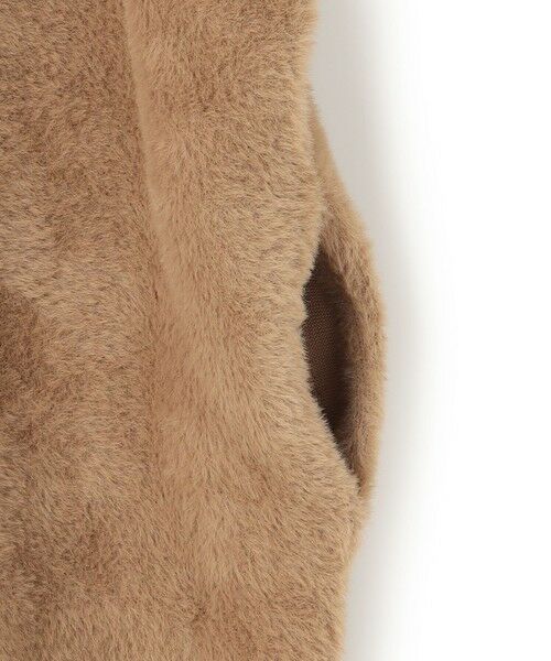 UNFILO / アンフィーロ カーディガン・ボレロ | ナイロンシャギー Vネックカーディガン | 詳細8