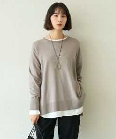 UNFILO / アンフィーロ ニット・セーター | マイビューティニット ワイドクルーネック