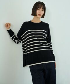 UNFILO / アンフィーロ ニット・セーター | マイビューティニット ワイドクルーネック