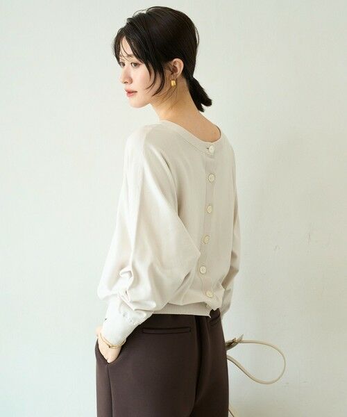 UNFILO / アンフィーロ ニット・セーター | マイビューティニット 2WAYカーディガン | 詳細1