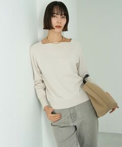 UNFILO / アンフィーロ ニット・セーター | マイビューティニット スクエアネック