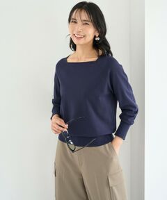 UNFILO / アンフィーロ ニット・セーター | マイビューティニット スクエアネック