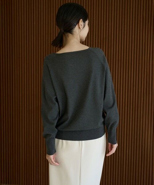 UNFILO / アンフィーロ ニット・セーター | マイビューティニット スクエアネック | 詳細14