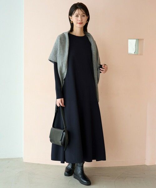 UNFILO / アンフィーロ ミニ丈・ひざ丈ワンピース | マイビューティニット フレアワンピース | 詳細8