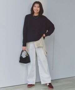 UNFILO / アンフィーロ デニムパンツ | 【UNFILO DENIM/新色追加】撥水ストレッチ ルーズワイドデニム