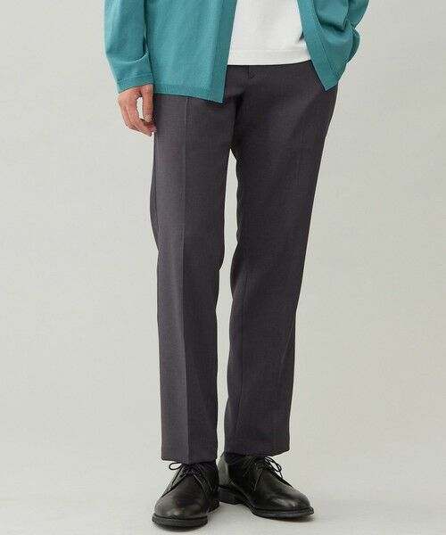 UNFILO / アンフィーロ その他パンツ | 【OCEANS 雑誌・web・YouTube 掲載】WOOL TOUCH 機能美パンツ スリム【東レ開発のウール見え高機能素材】 | 詳細7