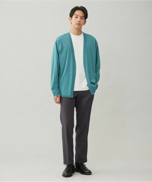 UNFILO / アンフィーロ その他パンツ | 【OCEANS 雑誌・web・YouTube 掲載】WOOL TOUCH 機能美パンツ スリム【東レ開発のウール見え高機能素材】 | 詳細8