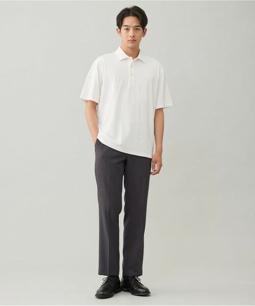 UNFILO / アンフィーロ その他パンツ | 【OCEANS 雑誌・web・YouTube 掲載】WOOL TOUCH 機能美パンツ スリム【東レ開発のウール見え高機能素材】 | 詳細2