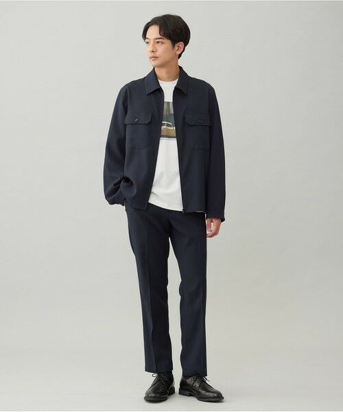 UNFILO / アンフィーロ その他パンツ | 【OCEANS 雑誌・web・YouTube 掲載】WOOL TOUCH 機能美パンツ スリム【東レ開発のウール見え高機能素材】 | 詳細20