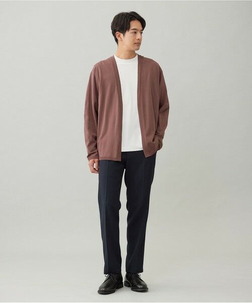 UNFILO / アンフィーロ その他パンツ | 【OCEANS 雑誌・web・YouTube 掲載】WOOL TOUCH 機能美パンツ スリム【東レ開発のウール見え高機能素材】 | 詳細23