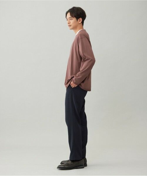 UNFILO / アンフィーロ その他パンツ | 【OCEANS 雑誌・web・YouTube 掲載】WOOL TOUCH 機能美パンツ スリム【東レ開発のウール見え高機能素材】 | 詳細24