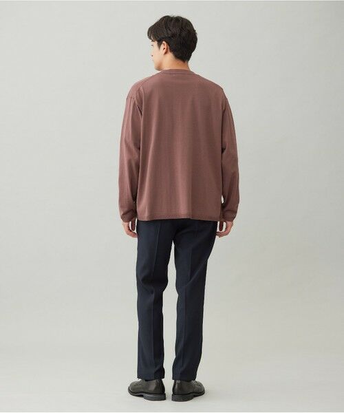UNFILO / アンフィーロ その他パンツ | 【OCEANS 雑誌・web・YouTube 掲載】WOOL TOUCH 機能美パンツ スリム【東レ開発のウール見え高機能素材】 | 詳細25