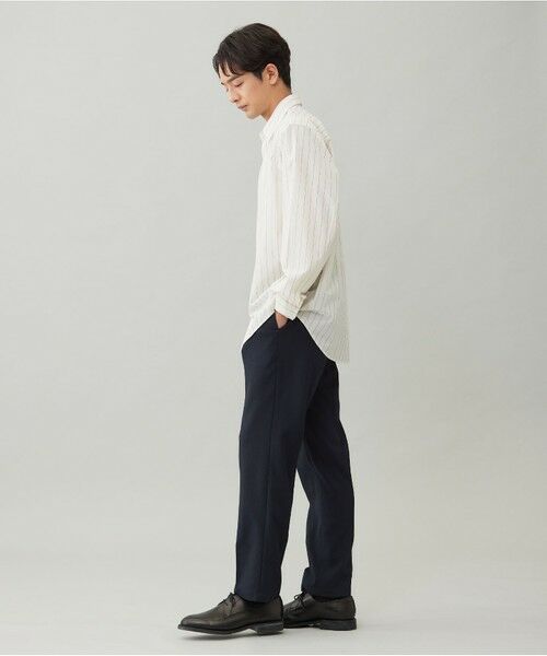 UNFILO / アンフィーロ その他パンツ | 【OCEANS 雑誌・web・YouTube 掲載】WOOL TOUCH 機能美パンツ スリム【東レ開発のウール見え高機能素材】 | 詳細26