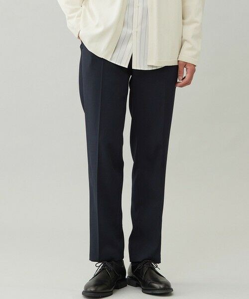 UNFILO / アンフィーロ その他パンツ | 【OCEANS 雑誌・web・YouTube 掲載】WOOL TOUCH 機能美パンツ スリム【東レ開発のウール見え高機能素材】 | 詳細24