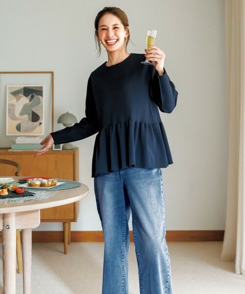 UNFILO / アンフィーロ その他パンツ | 【UNFILO DENIM/新色追加】撥水ストレッチ ルーズワイドデニム | 詳細2