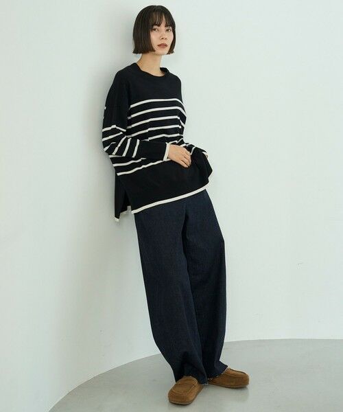 UNFILO/アンフィーロ 【UNFILO DENIM】撥水 バレルレッグデニム インディゴ XXL UNFILO/アンフィーロ 【UNFILO DENIM】撥水 バレルレッグデニム インディゴ XXL