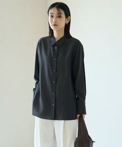 UNFILO / アンフィーロ シャツ・ブラウス | レギュラーカラー ポプリンシャツ