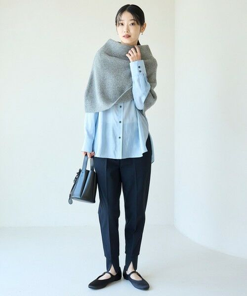 UNFILO / アンフィーロ シャツ・ブラウス | レギュラーカラー ポプリンシャツ | 詳細5