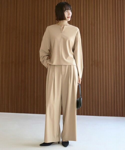 UNFILO / アンフィーロ シャツ・ブラウス | マイビューティ キーネックブラウス | 詳細1