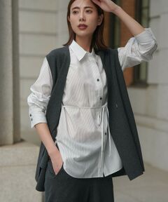 UNFILO / アンフィーロ シャツ・ブラウス | レギュラーカラー ポプリンシャツ